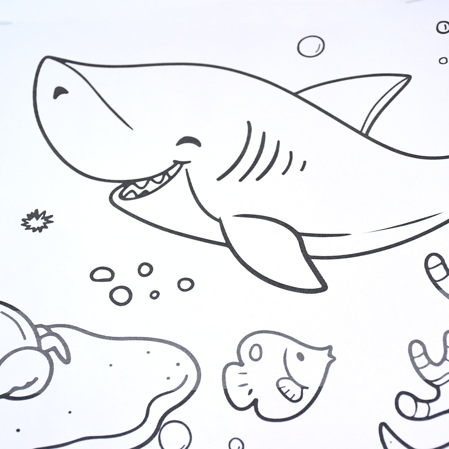 Educational Coloring Roll - feature