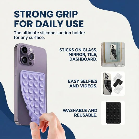 Suction Phone Case Holder Mount - main