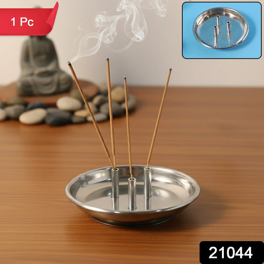 Stainless steel agarbatti holder