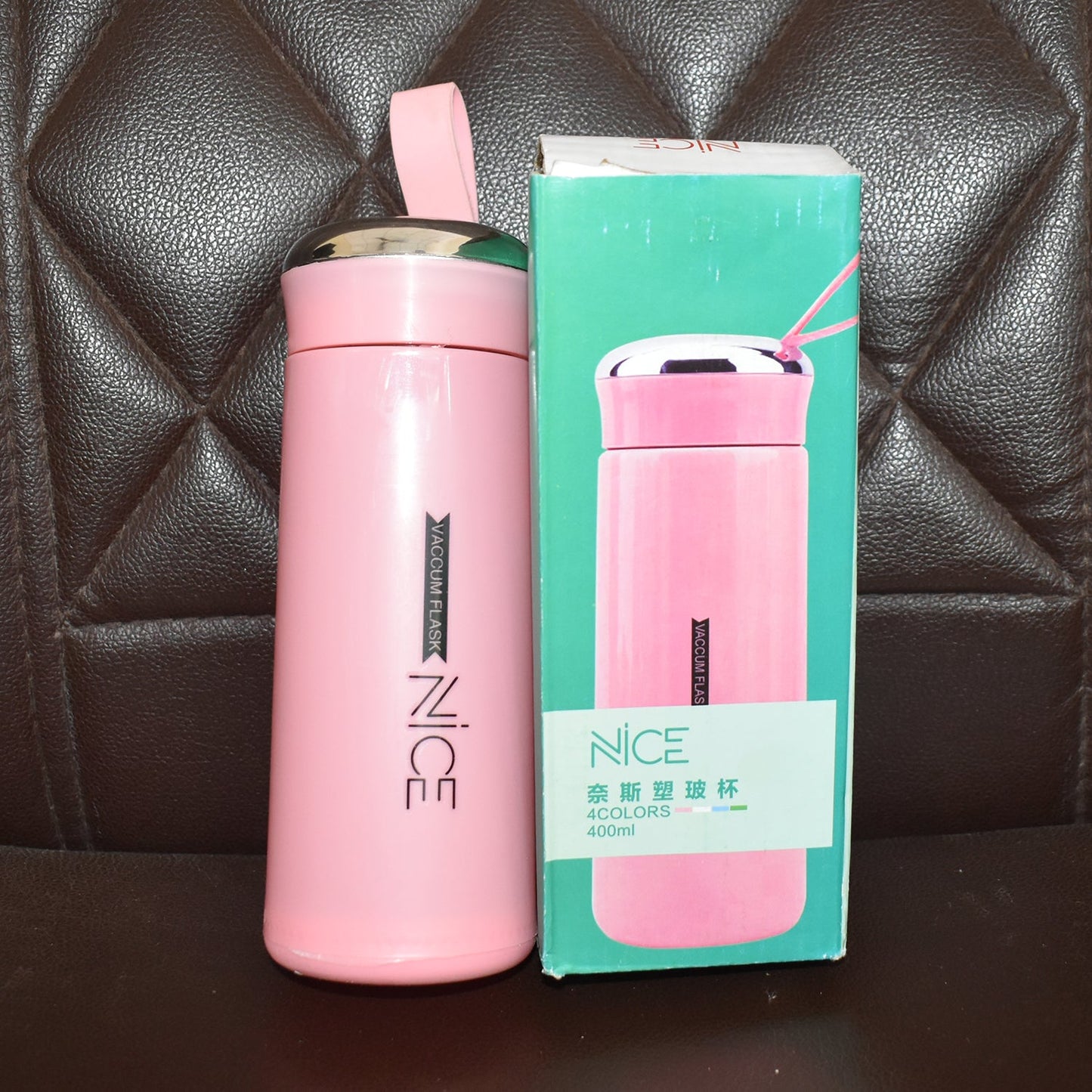 Water Bottle 400 ML Leak Proof Glass - feature