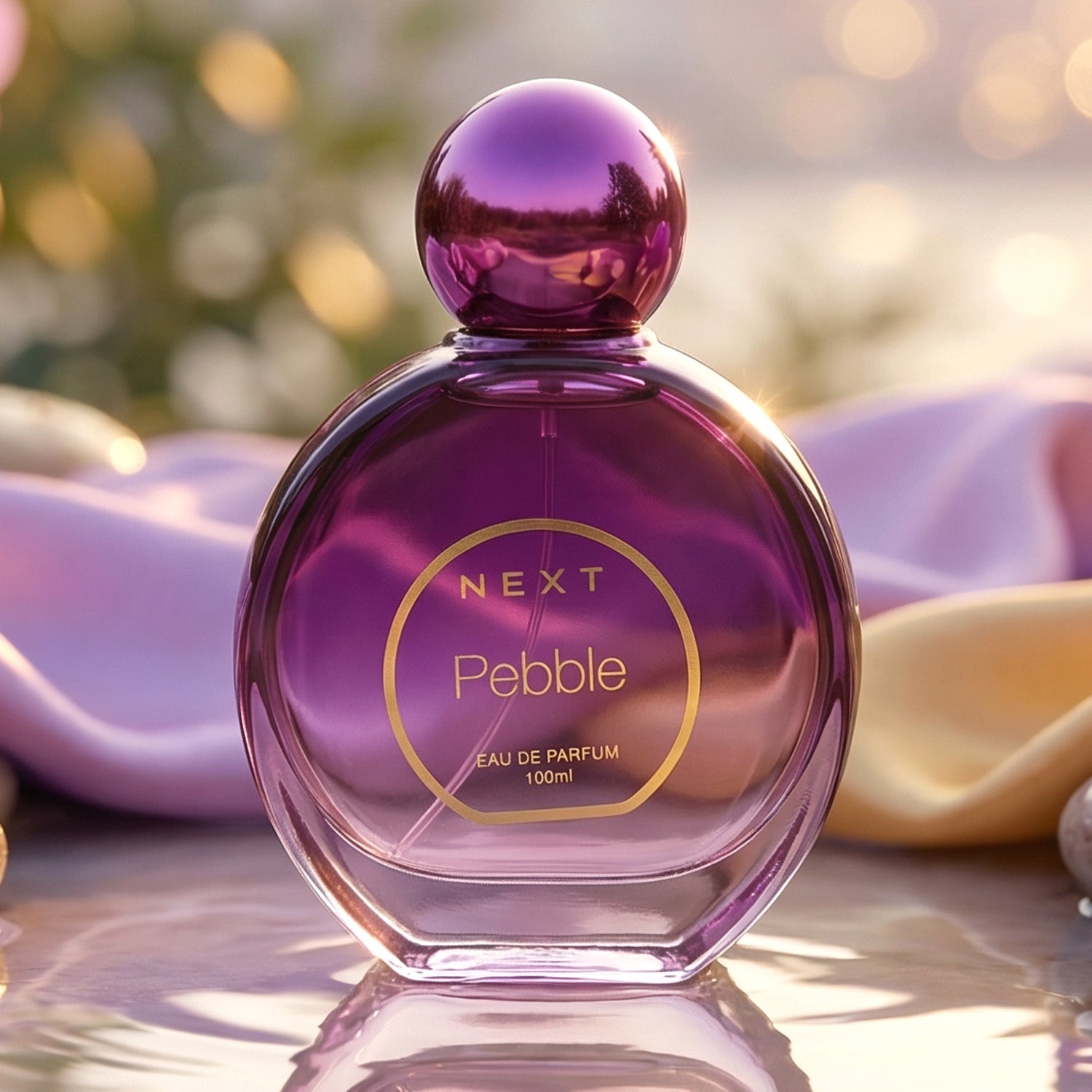  premium Pebble eau de perfume spray packaging