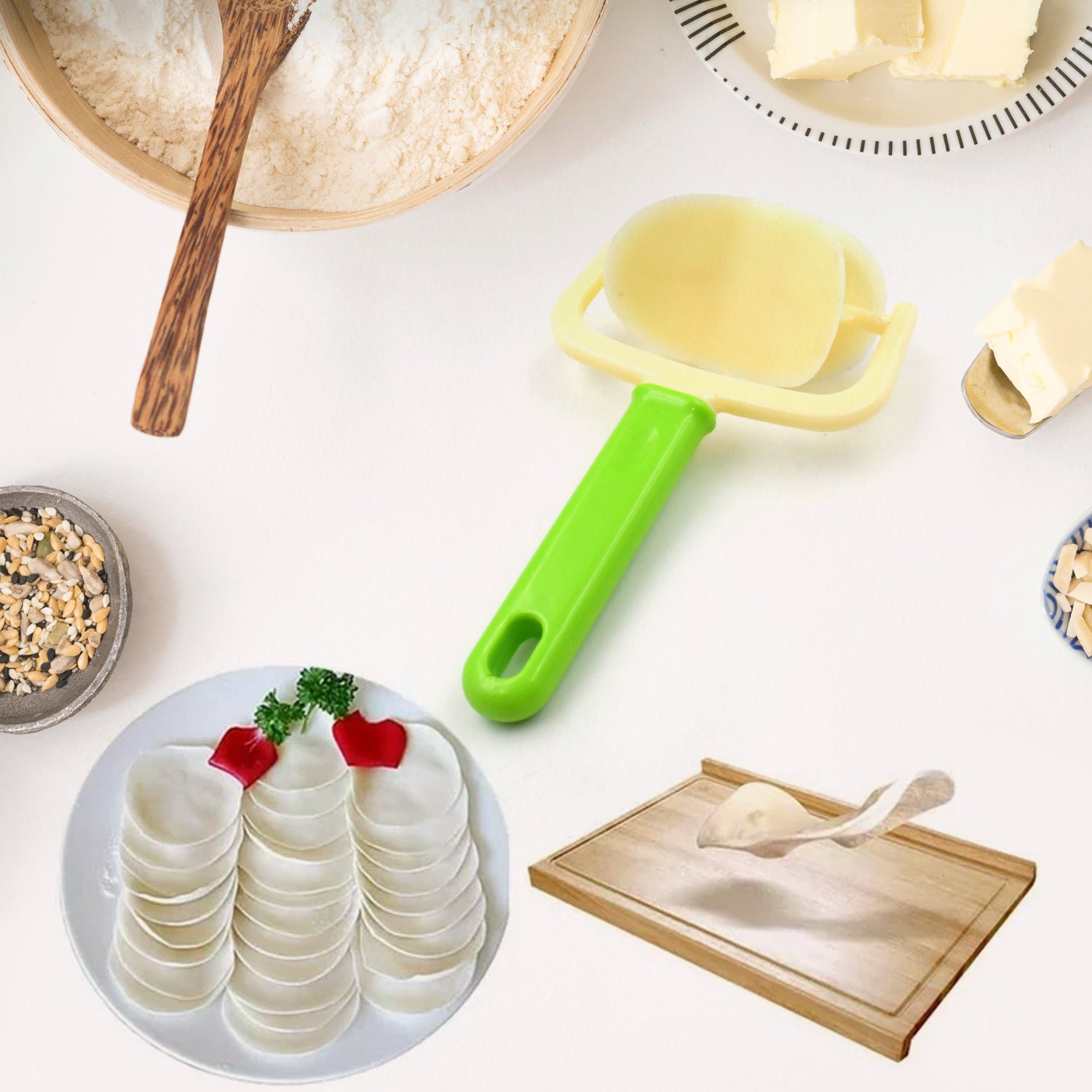 kitchen puri rolling tool