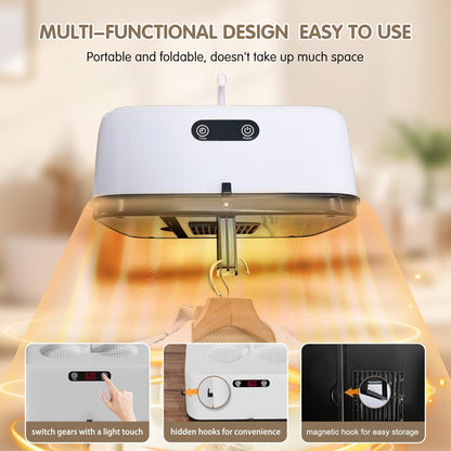 Portable Electric Clothes Dryer  (1 Pc)