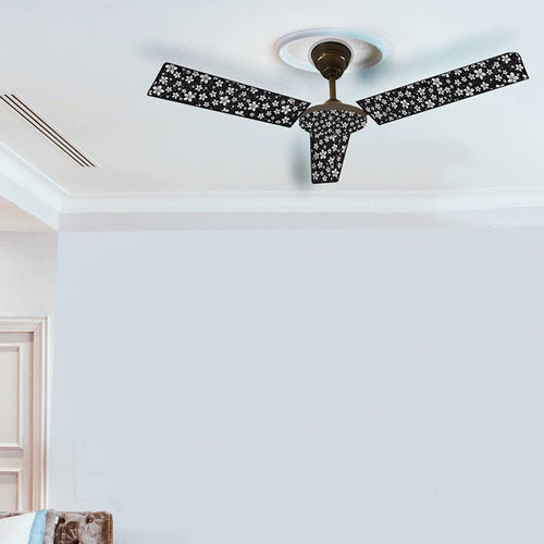 Ceiling fan blade covers for dust protection