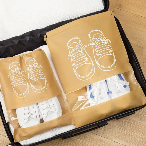 Beach Bag Shoes Storage Bag Closet Organizer (1 Pc )