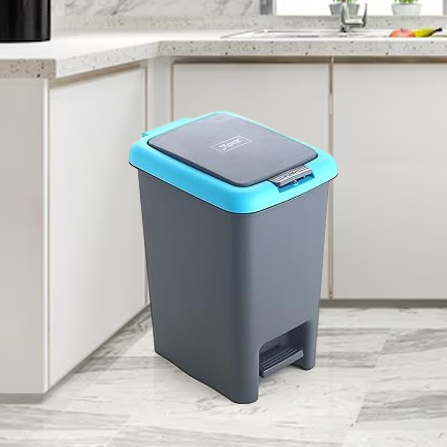  Apex Plastic Push Pedal Dust Bin 6.5L - specs