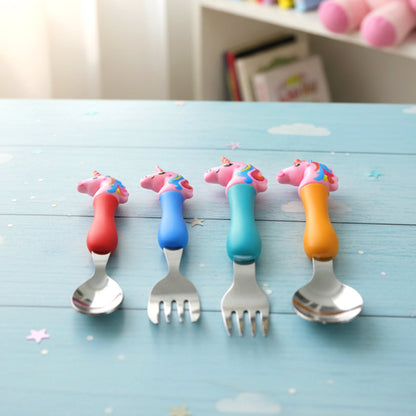 cute unicorn cutlery