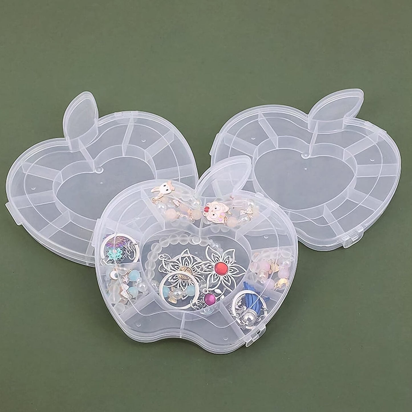 Apple jewellery box side view showing compartments India