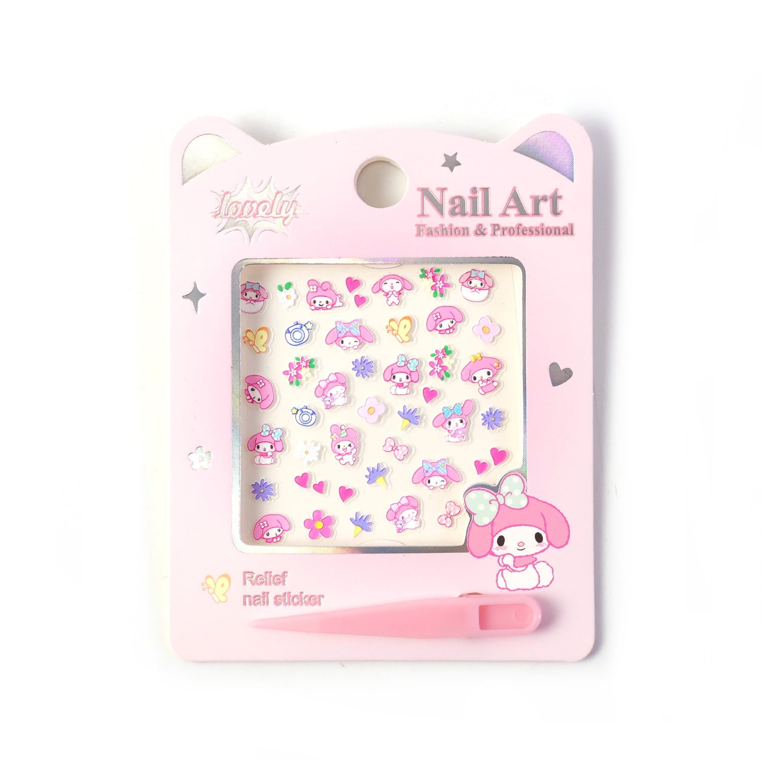decorative nail stickers cartoon design