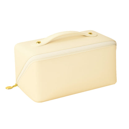 Beige Bliss Toiletry & Makeup Pouch