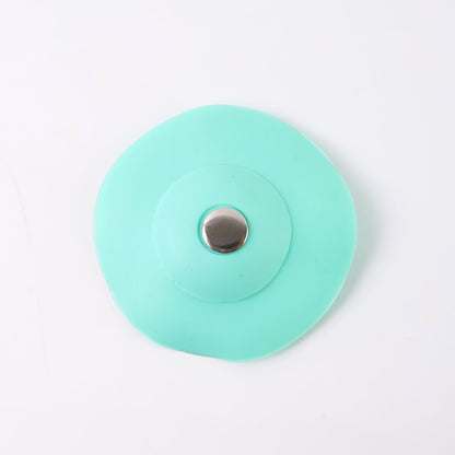 Drain Bloom Light Green Silicone Plug Cover