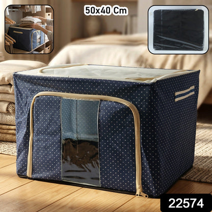 foldable cloth storage box 50x40 cm organizer