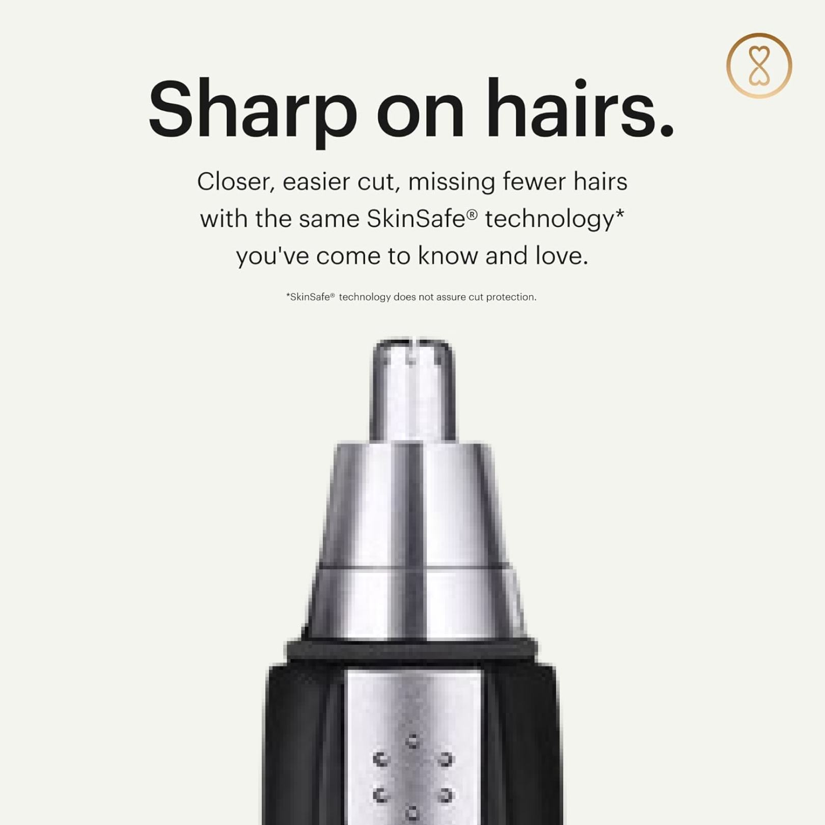  Steel Battery Ear Nose Hair Trimmer - packaging