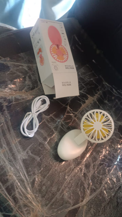 Mini USB Handheld Fan – Portable Rechargeable Mini Fan for Home & Travel