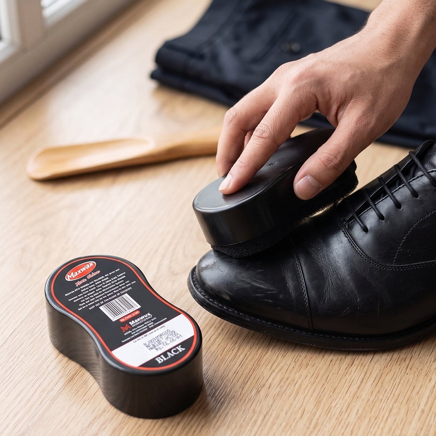 Shine Black Shoe Polish