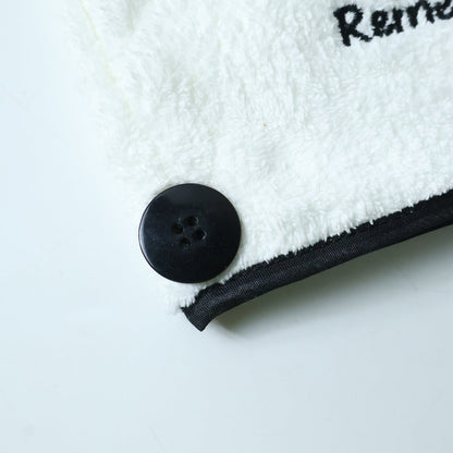 absorbent hair towel wrap