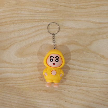 Cute Face Changing Doll Keychain Toy (1 Pc)