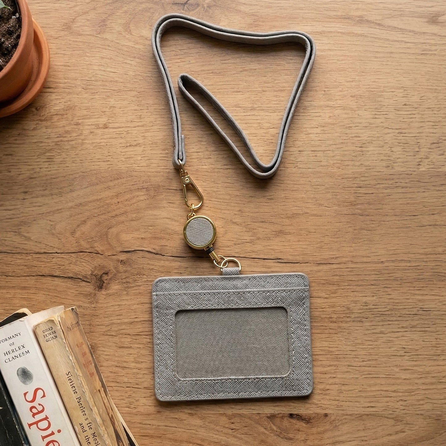 durable id card holder for daily use