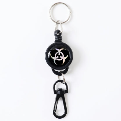 Safety Anti-Lost Retractable Keychain with Durable Reel Clip (1 Pc / Big)