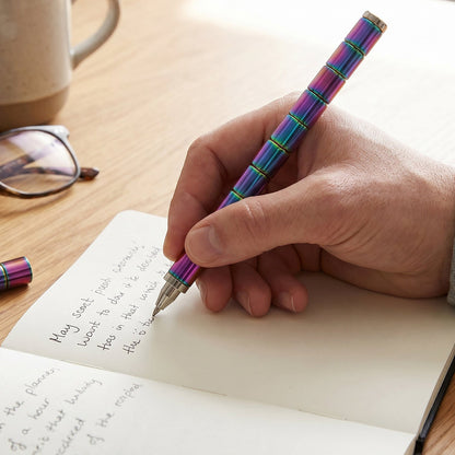Magnetic Metal Writing Pen with Fidget Spinner Function - 1 Pc