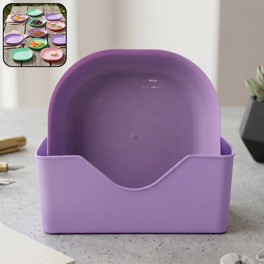 Snack Serving Plate Set