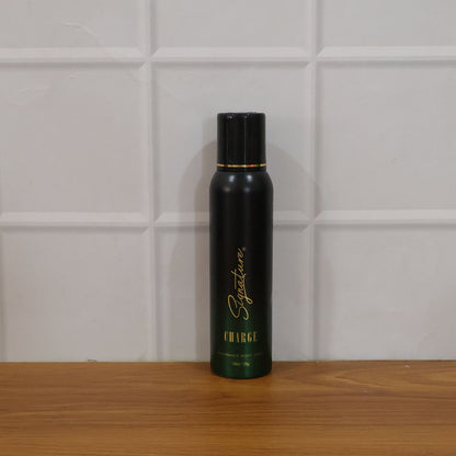 stylish charge fragrance deodorant spray