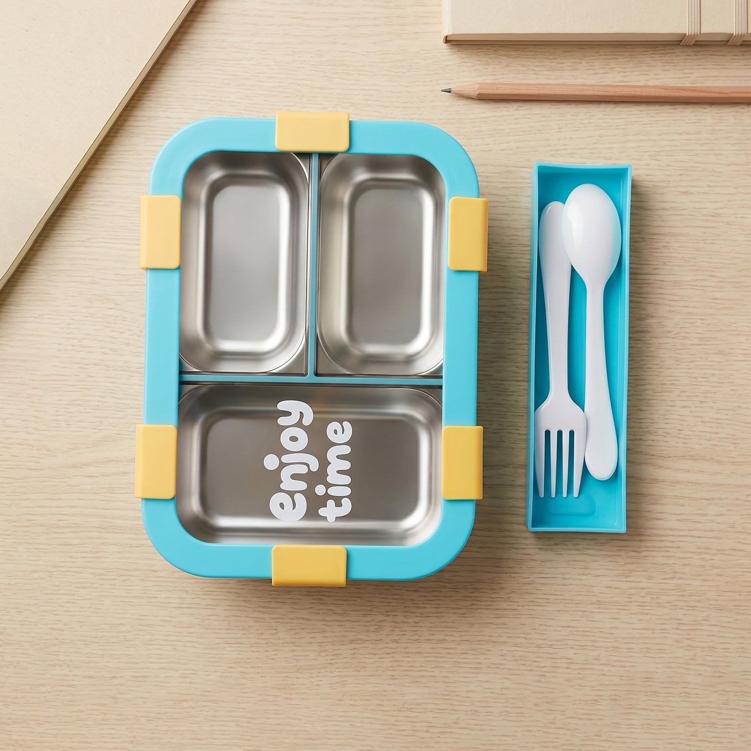 portable lunch box steel