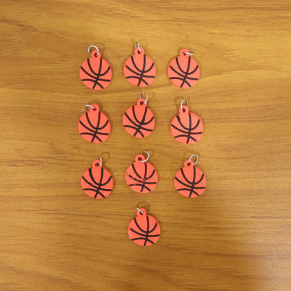 basketball bag charm accessory