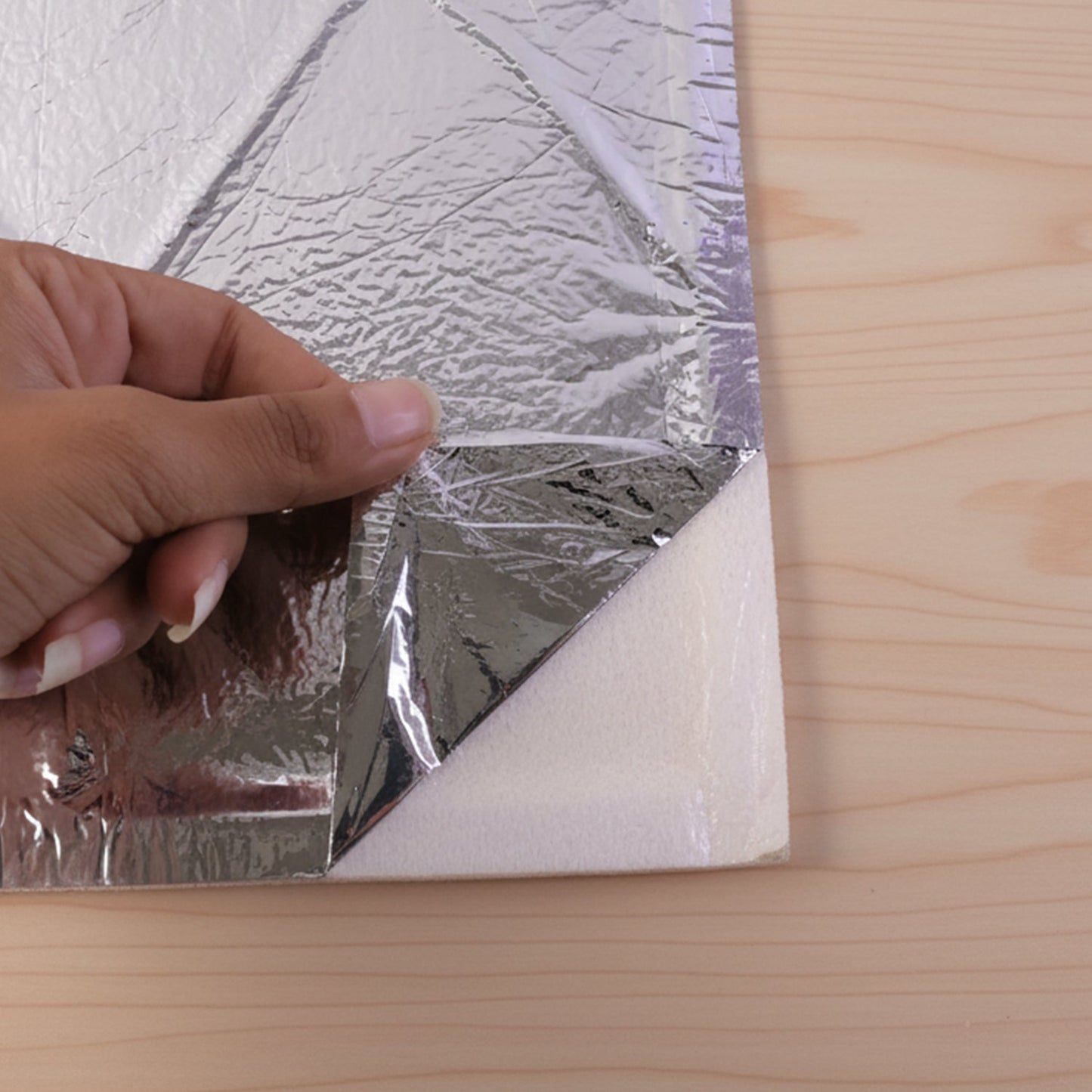 soft padded wall insulation panel pink